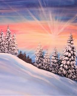 Snowy Mountain Dawn thumbnail