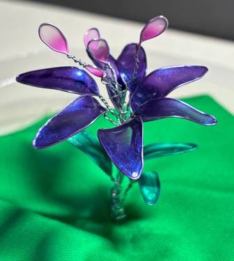 Nail Polish Flowers — Painting