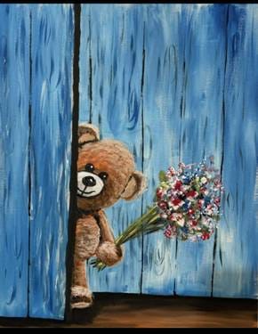 Take a Break Tuesday Virtual Paint Nite w/ Joyce of Art!! Mama's Flowers — Painting