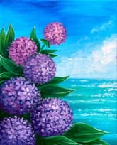 Hydrangeas by the water thumbnail