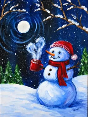 Warm and Frosty — Painting