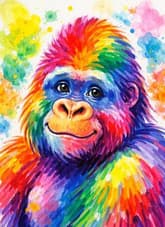 Colorful King Cong thumbnail