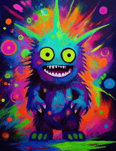 Halloween Neon Monster Mash thumbnail