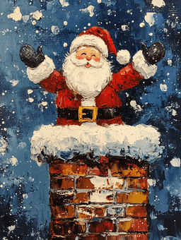 Down Through The Chimney Comes Old Saint Nick- Santa Claus thumbnail