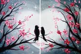 Love Bird Dream Partner Painting thumbnail