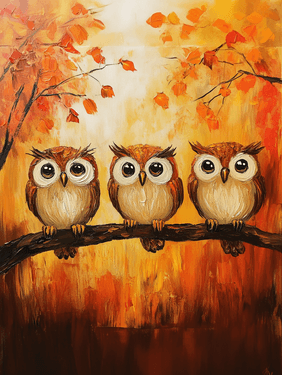 Pumpkin Spice & Owl Things Nice - Paint and sip event at The Old Spaghetti Factory - Roseville in Roseville, CA - PaintNite.com