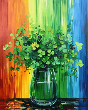 Shamrocks & Rainbows with Joyce (Of Art!!) Team Creative Magic
