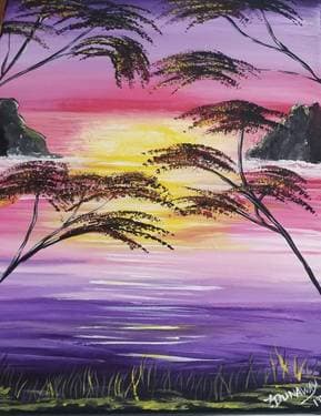 Pink and Purple Sunset with Melody Gillespie