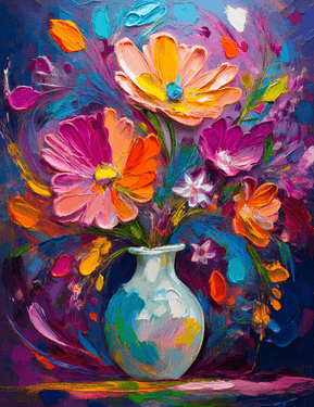 Still Life in Bloom - Paint and sip event at Kirkland Resto Bar in Pierrefonds, QC - PaintNite.com