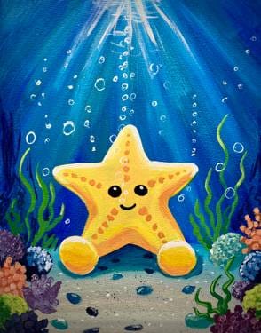 You are a Star-fish — Painting