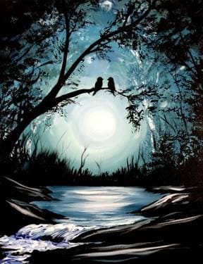 Wild Romance - Paint and sip event at Bulwark Cider + Taproom in Halifax, NS - PaintNite.com