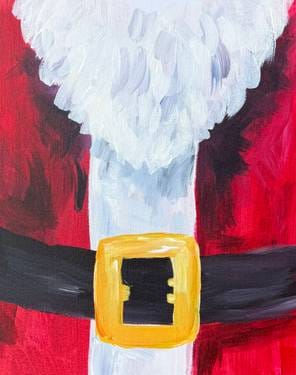Paint Nite: Holly Jolly Santa Suit — Painting