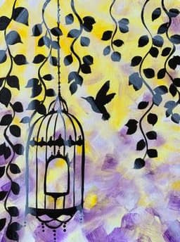 Garden Sunrays Silhouette thumbnail