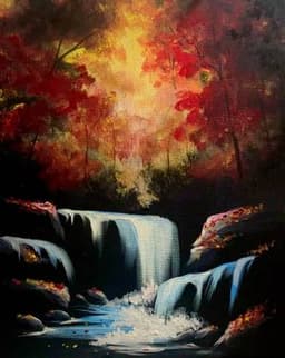 Autumn Forest Waterfall thumbnail