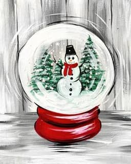 Snowman Snow Globe thumbnail