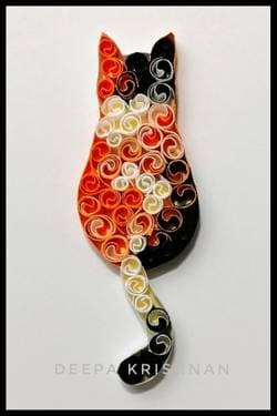 On Demand: Paper Quilling - Classy Cat with Deepa Krishnan