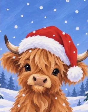 Holiday Highlander — Painting
