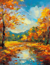Autumn Impressionist Landscape thumbnail