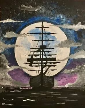 Moonlit Ghost Ship with Melody Gillespie
