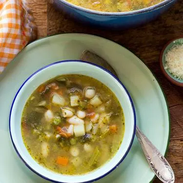 Italian Minestrone Soup — Painting