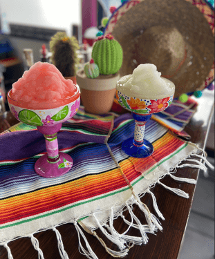 Fiesta Margarita Glasses - Paint Nite event in Morro Bay, CA