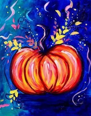Autumn Magic Pumpkin - Paint Nite event in Brampton, ON