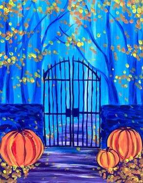 Fall Gate - Paint and sip event at City Loafers at The Current in DAVENPORT, IA - PaintNite.com