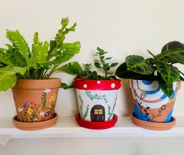 Paint Nite: Let’s Paint Flower Pots - Paint Nite event in Corona, CA