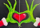 My Growing Christmas Heart - Partner Painting thumbnail