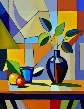 Cubist Still Life Painting Class — Painting