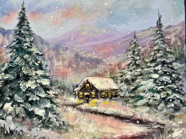 Winter Wonderland - Paint and sip event at Portage Orchard Pub & Grill in Gatineau, QC - PaintNite.com