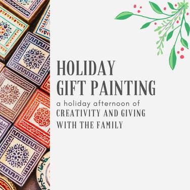 Holiday Tile Painting - Paint and sip event at Pomella in Oakland , CA - PaintNite.com