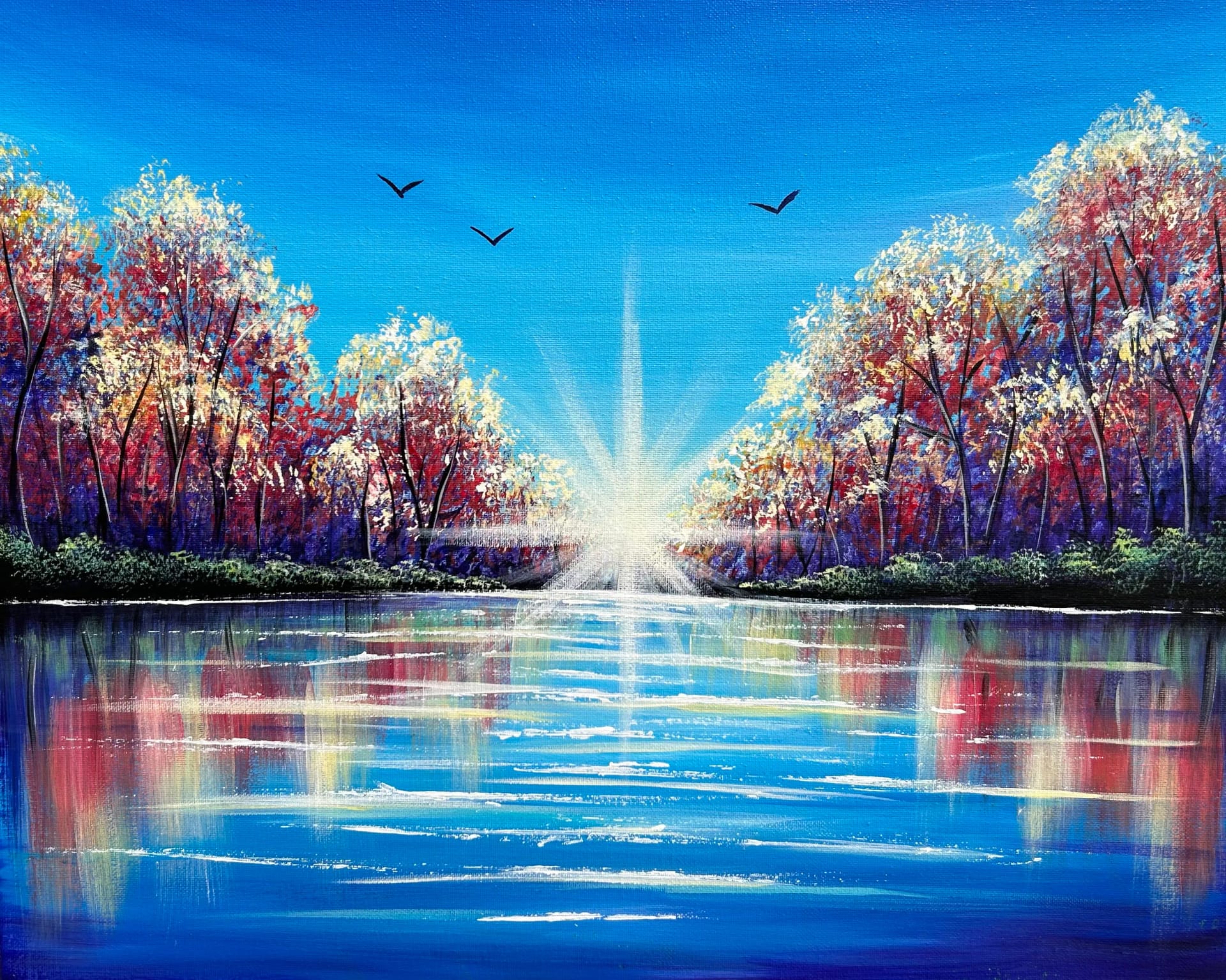 Bright Autumn Sunrise