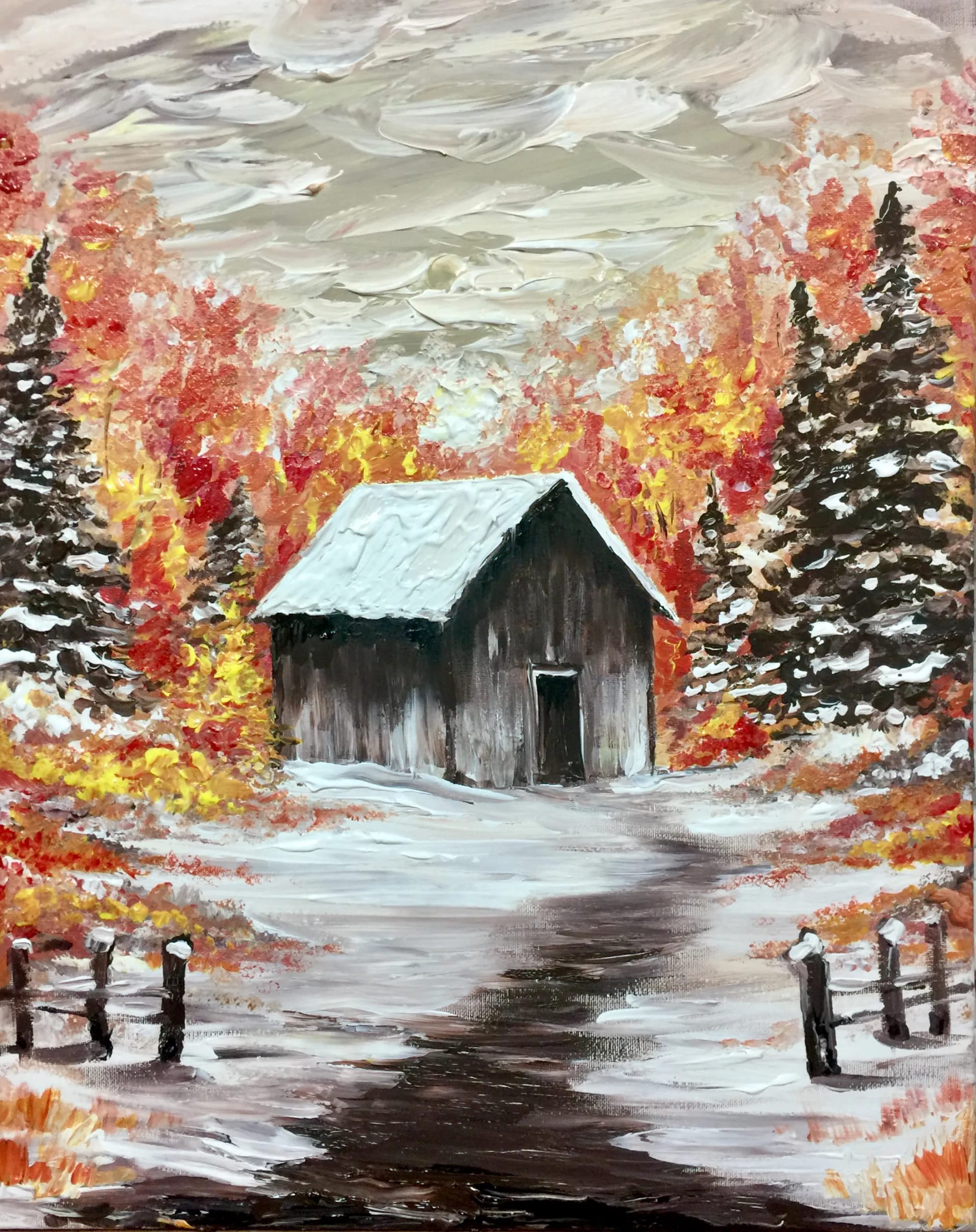 Colors by the Cabin