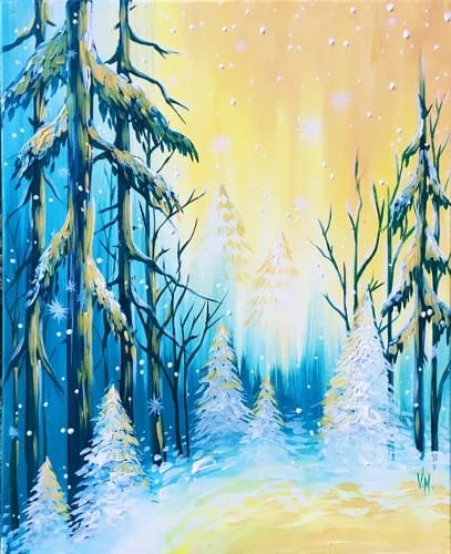 Frozen Winter Landscape