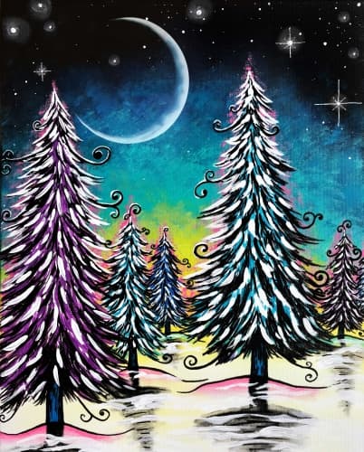 Snowy Moonlight