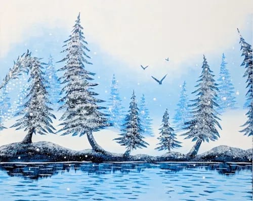 Twilight Snow Dust