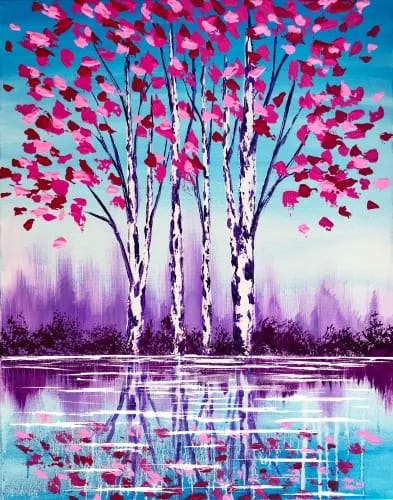 Reflection In Pink