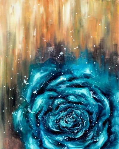 Teal Rose