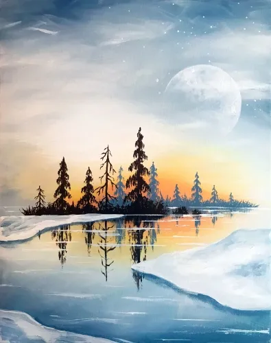 Crisp Winter Lake