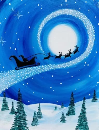 The Magic of Santa's Christmas Flight