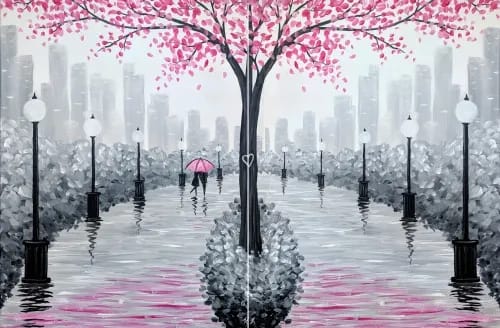 Lover's Stroll Partner Painting