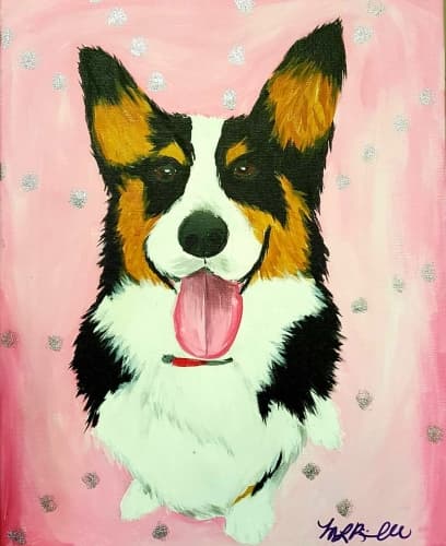 Paint Your Pet (Optional Glitter!)