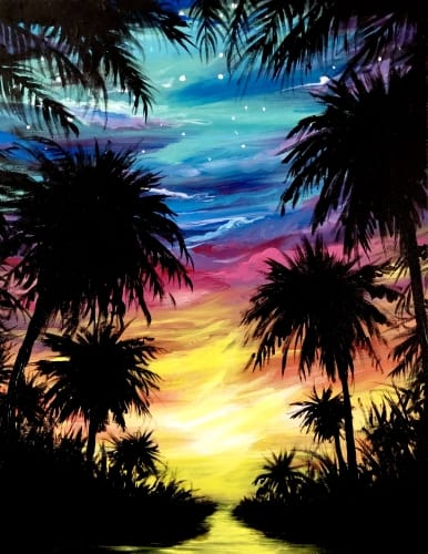 Bryanston / Sandton July Paint Nite — Painting