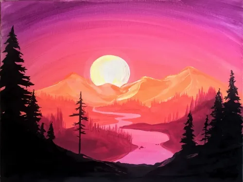 Sunset Silhouette III