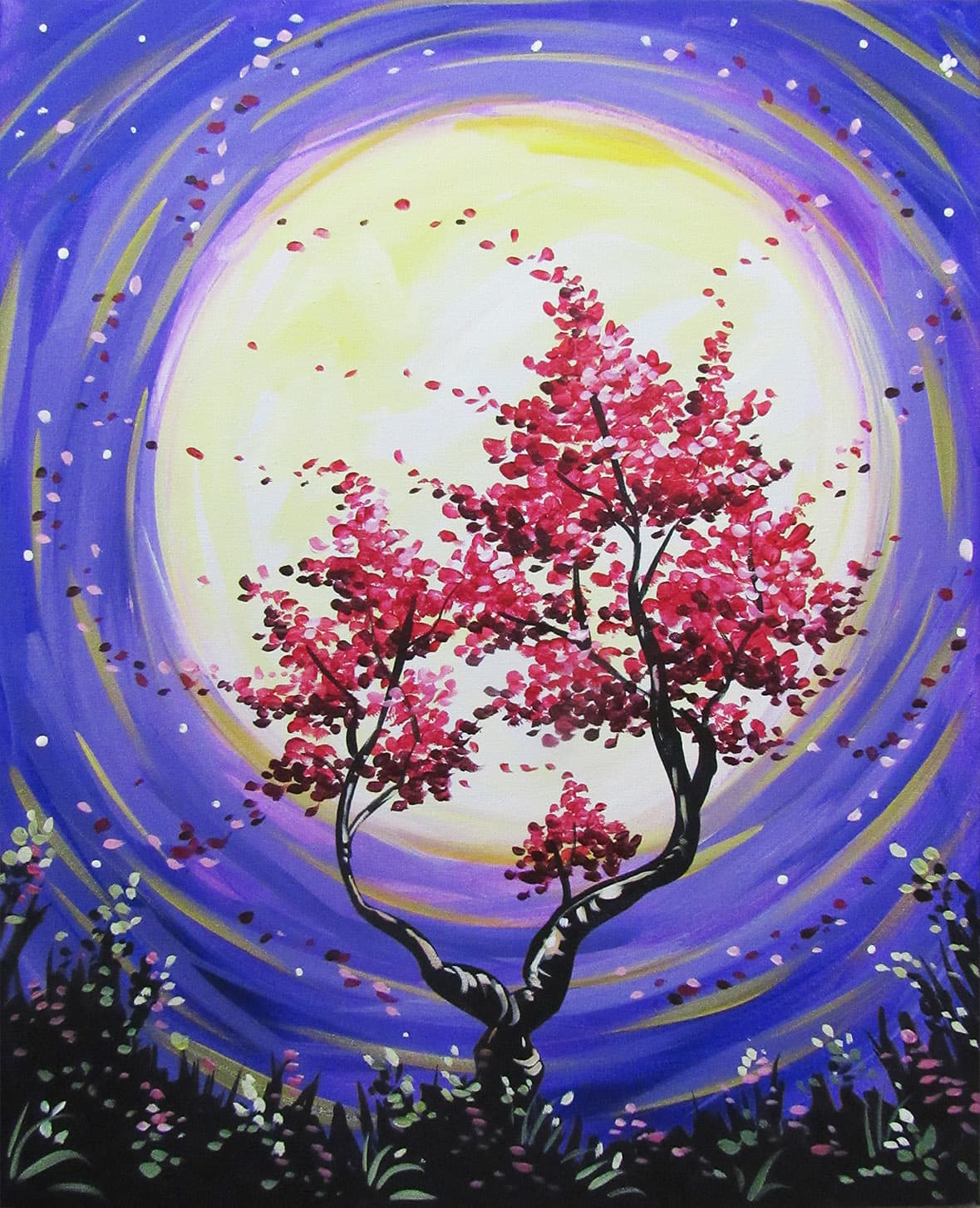 Nocturnal Blossom Tree