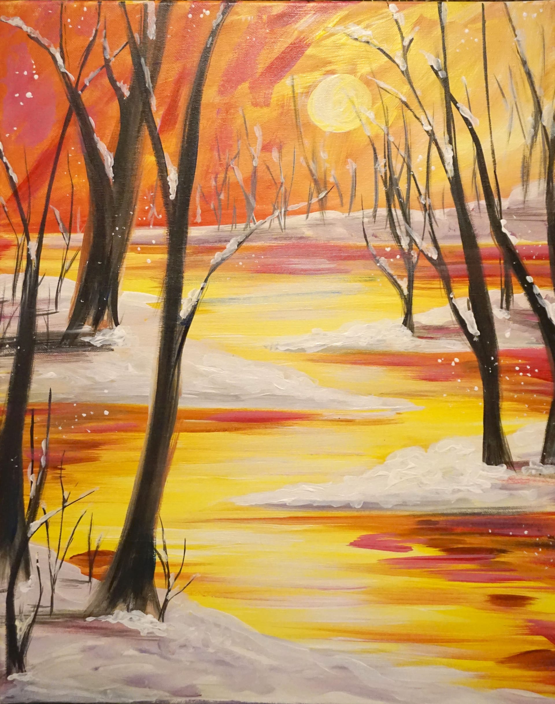 Golden Winter's Day