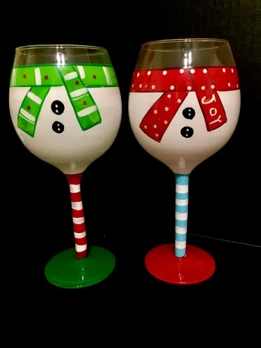 Snowmates Wine Glasses