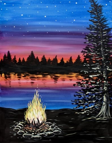 Lakeside Campfire II