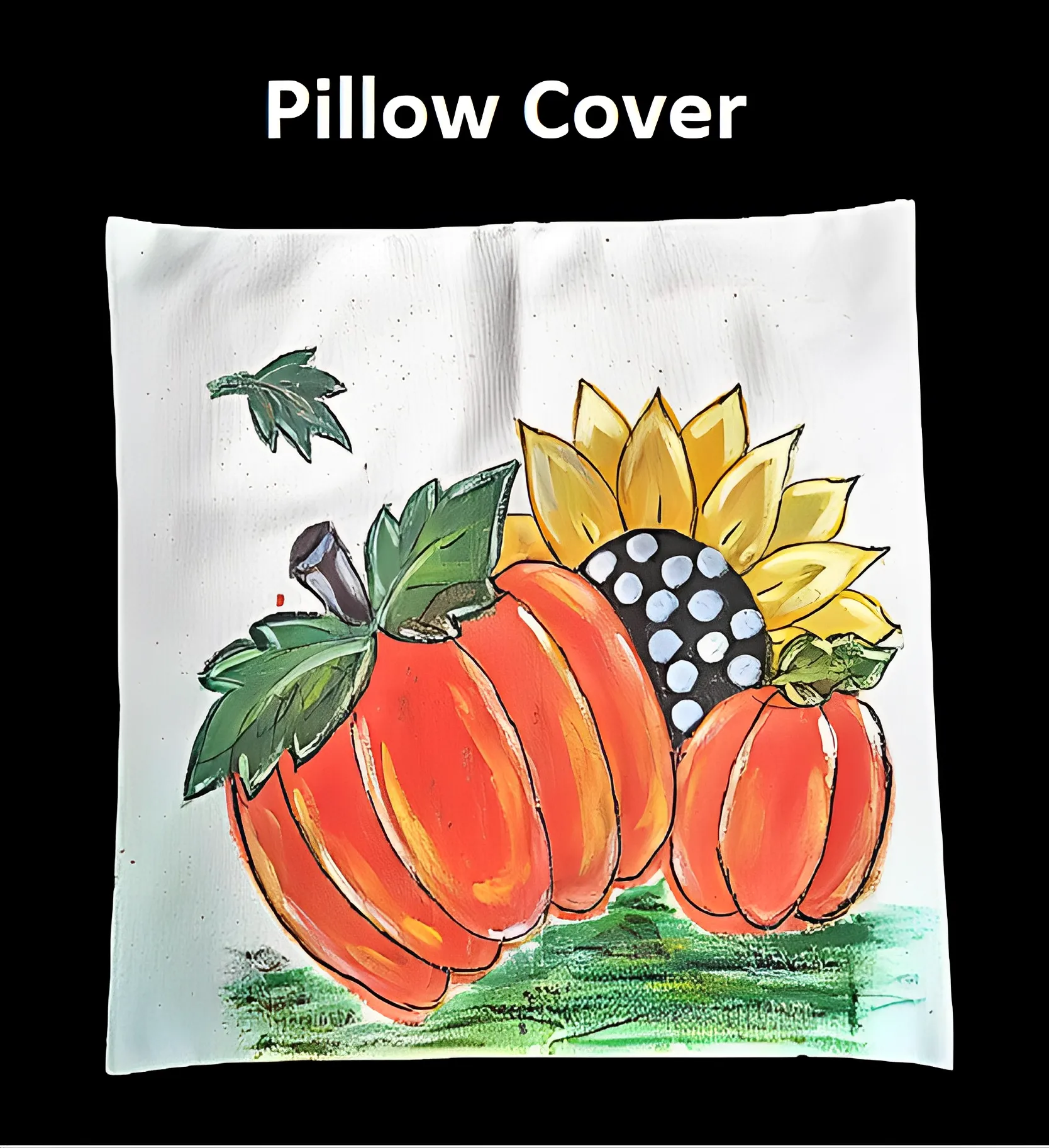 Sunflower Delight Pillow Cover